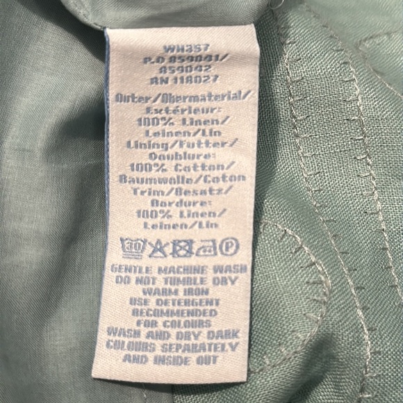 BODEN UK Linen Dress. US 18. Lined. NWT - Picture 8 of 8